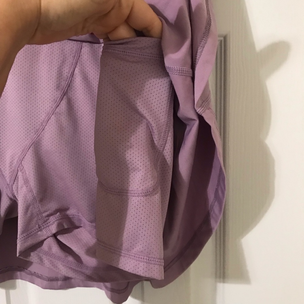Lavender High-Waisted Skort - Picture 5 of 6